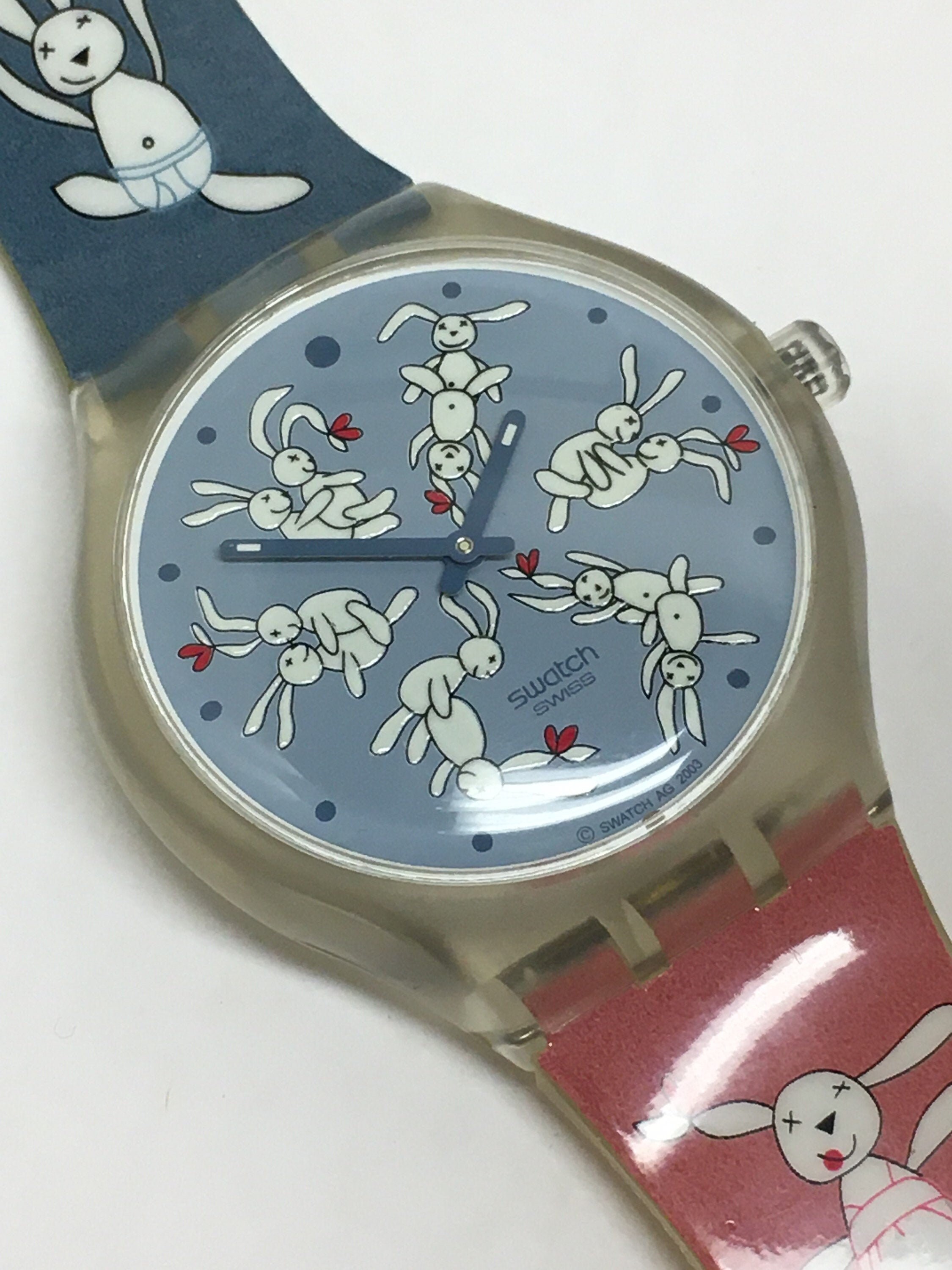 Swatch Watch Bunnysutra STGK101 Near Mint Condition Touch Game | Etsy Italia