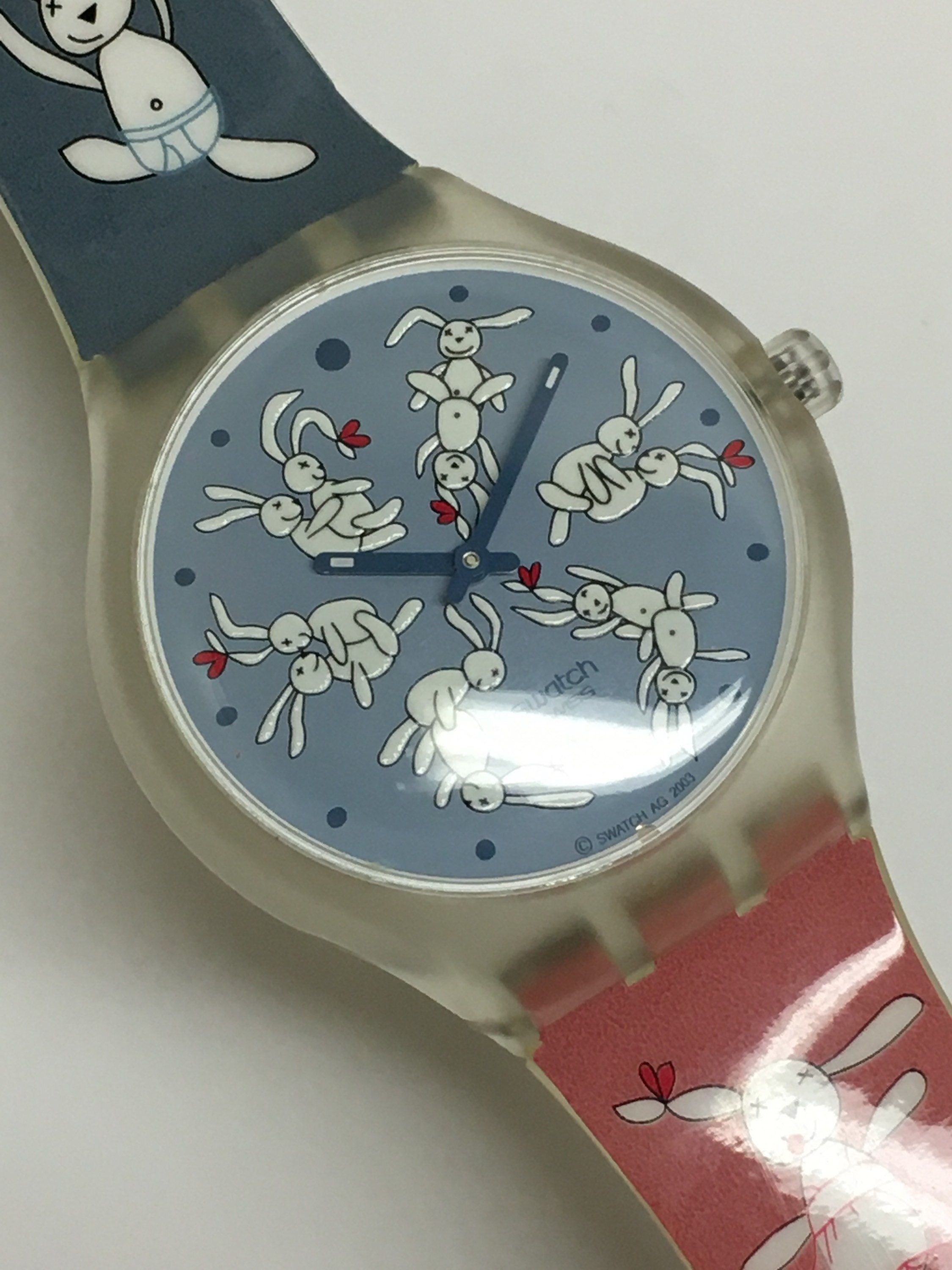 Swatch bunny x bunny sales
