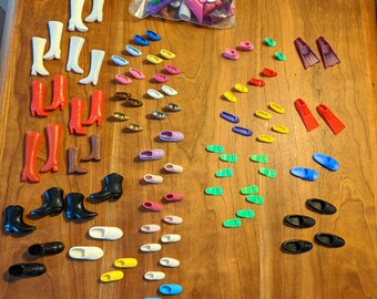 vintage barbie shoes