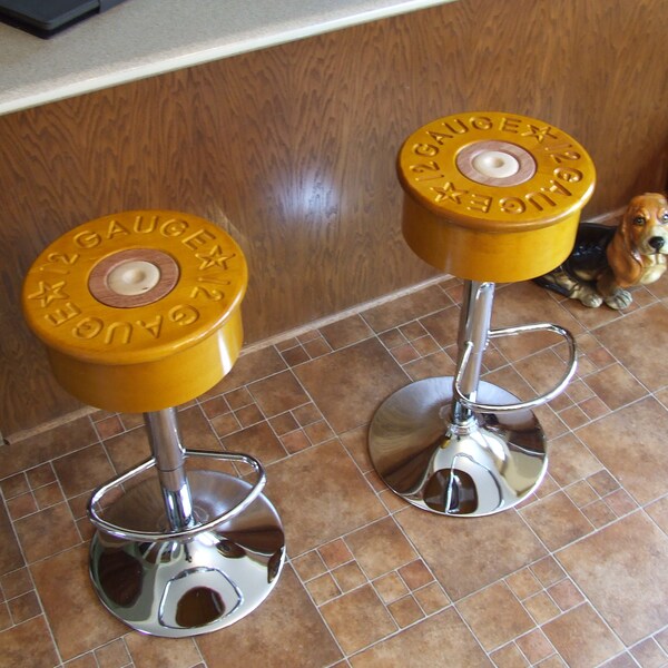 SHOTGUN SHELL BARSTOOL