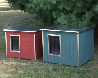 Plans for a fully insulated doghouse