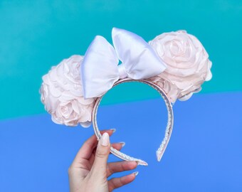 Classy Rose Pink Minnie Ears