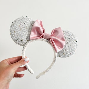 Tweed Bead Minnie Ears