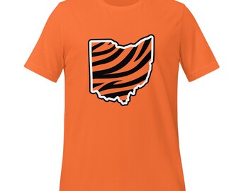 Cincinnati Football Stripes T-Shirt