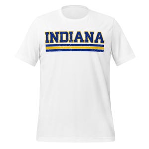 Indiana Basketball Retro 70&#39;s Graphic T-Shirt