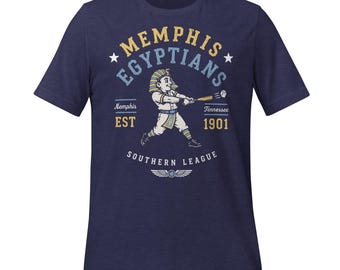 Memphis Egyptians Baseball T-Shirt – Vintage Tennessee Minor League Tee