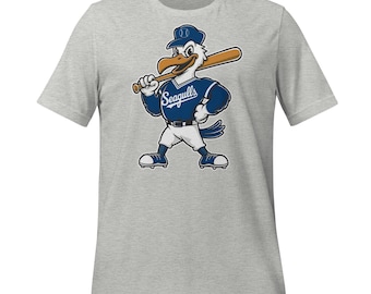 Los Angeles Baseball Seagulls Mascot T-Shirt | LA Team Funny Tee