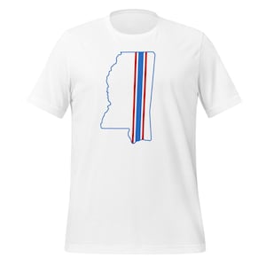 Mississippi Football Pride Tee – Clean Oxford Game Day Shirt