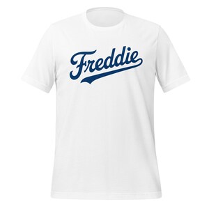 Freddie Script Los Angeles Baseball T-Shirt