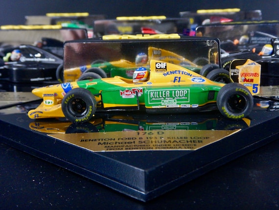 A Collection of 6 Vintage Formula One Cars - Onyx F1 Cars