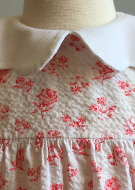 Vintage French Handmade Baby Dress - image 2