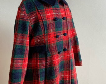 girls plaid jacket