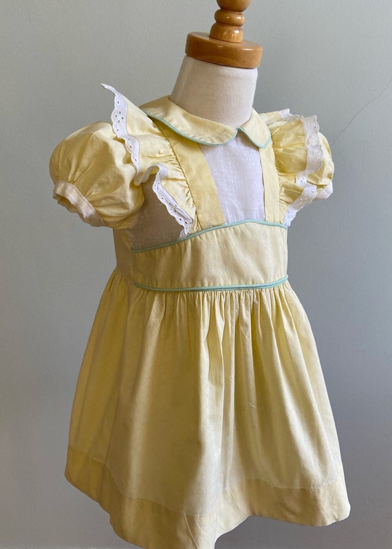 Vintage 1940’s Homemade Girl’s Dress