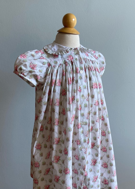 Sweet Vintage “Plantation Shop” Smock Style Dress