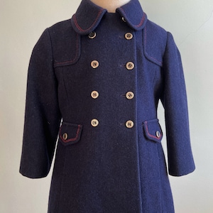Vintage Girl’s Dress Coat Made in England