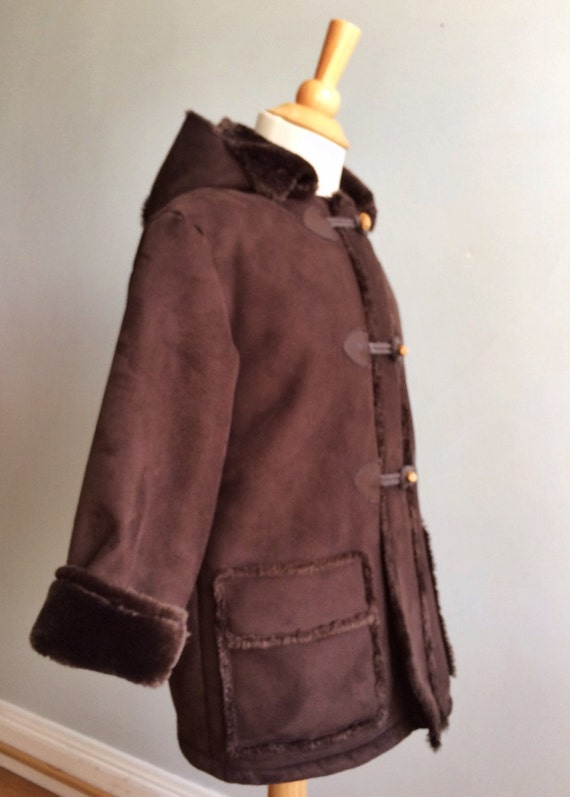 Vintage Widgeon Faux Sheepskin Coat. - image 3