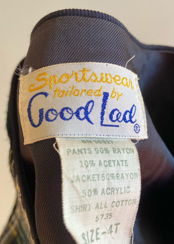 Vintage “Good Lad” Jacket and Suspender Shorts - image 10