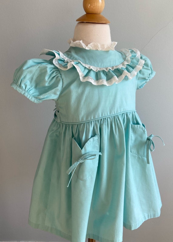 Vintage 1950’s “Tiny Town Togs” Girl’s Dress