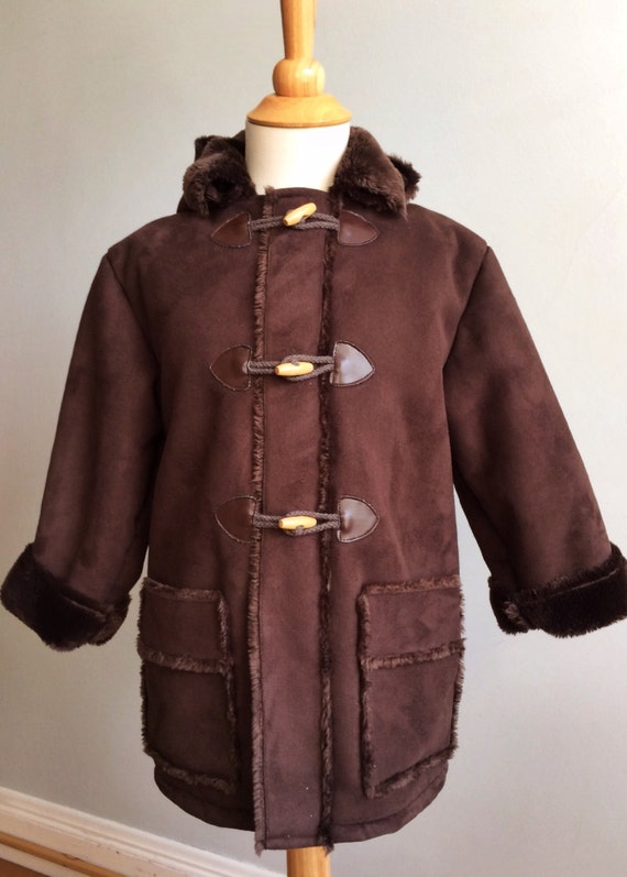 Vintage Widgeon Faux Sheepskin Coat. - image 1