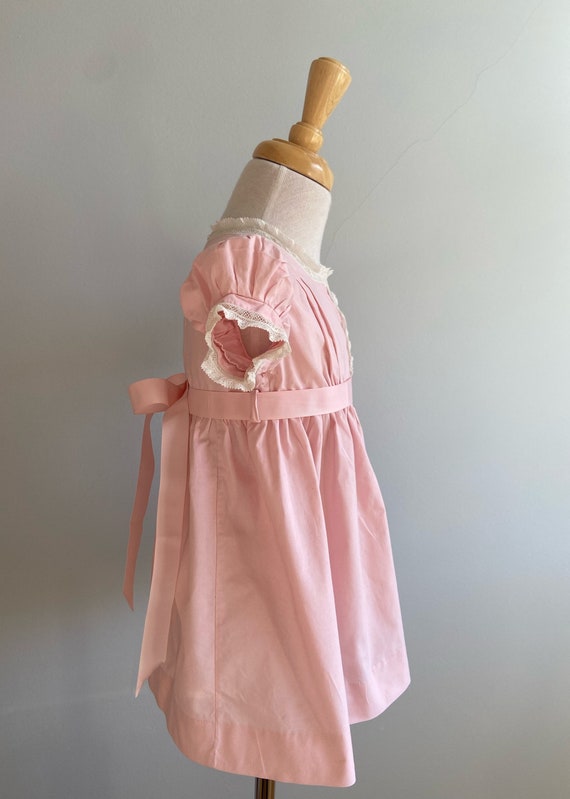Vintage Pink “Nathan Krauskoff” Toddler Dress - image 4