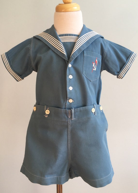 Vintage Boy’s Sailor Suit
