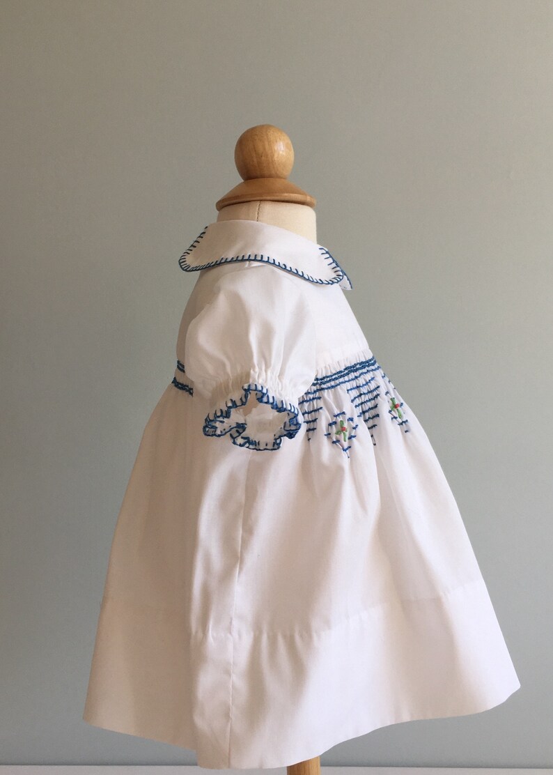 Vintage Homemade Hand Smocked Dress