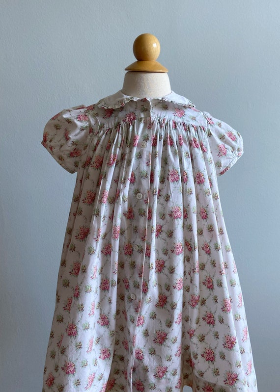 Sweet Vintage “Plantation Shop” Smock Style Dress - image 3