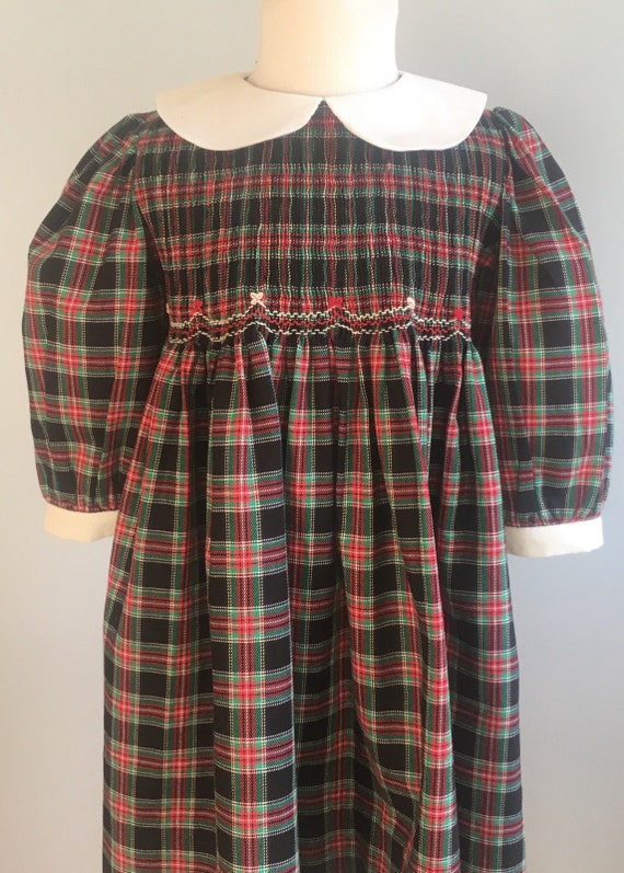 Vintage “House of Hatten” Hand Smocked and Embroid