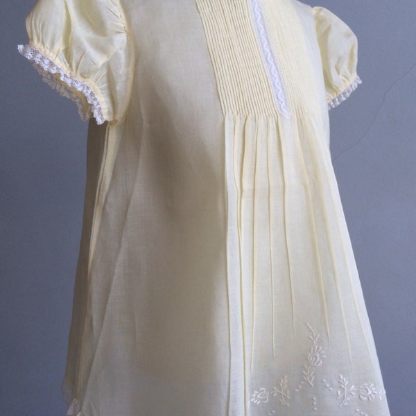 Vintage Girl's Dress, Feltman Bros. Handmade Dress and Slip