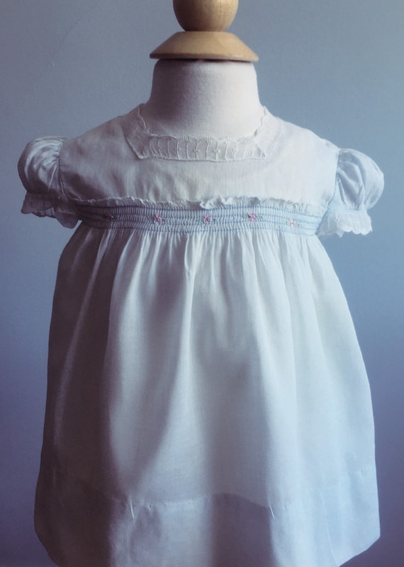 1950’s Vintage “Nannette” Baby Dress