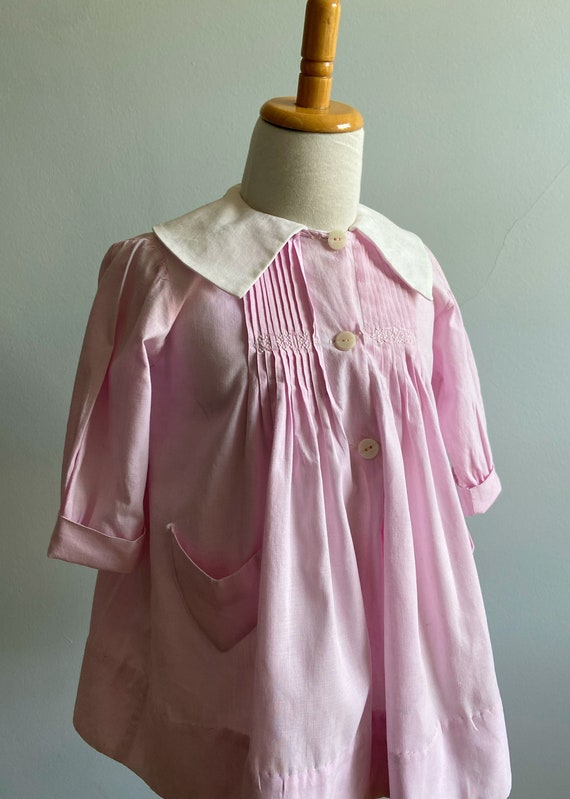 Vintage 1930’s Girl’s Smock Style Dress