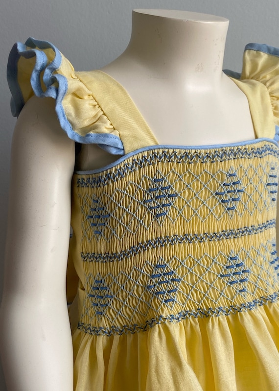 Dusty Plaid Smocked Sundress main image 0