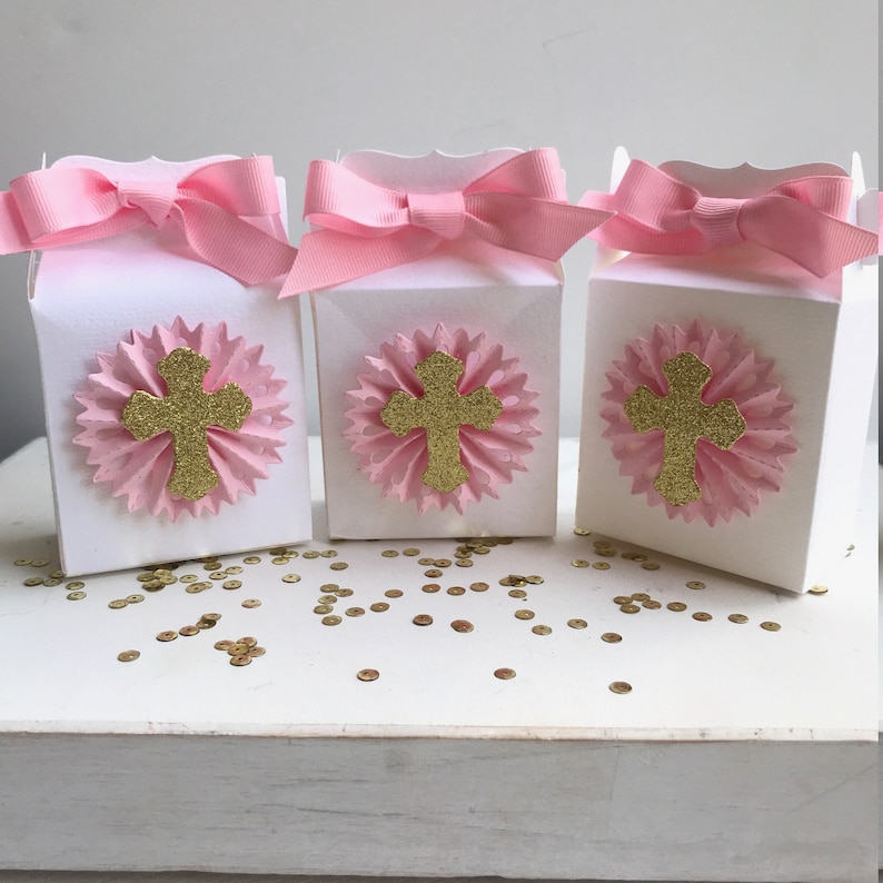 Baptism Favors for Girls Baptism Favor Box Baptism Favors Etsy