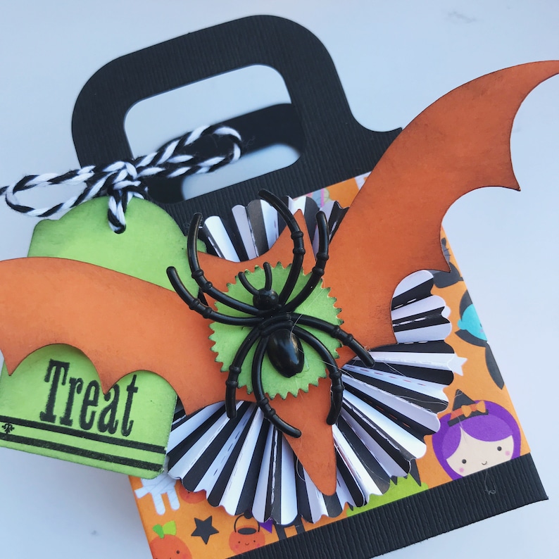 6 Halloween Treat Bags Halloween Favor Bags Party Treat - Etsy