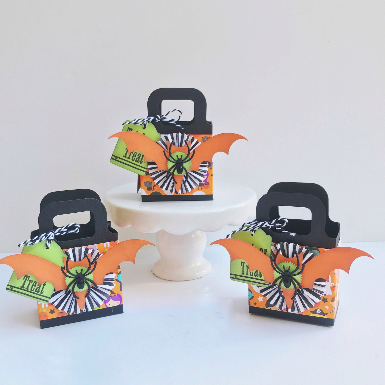 6 Halloween Treat Bags