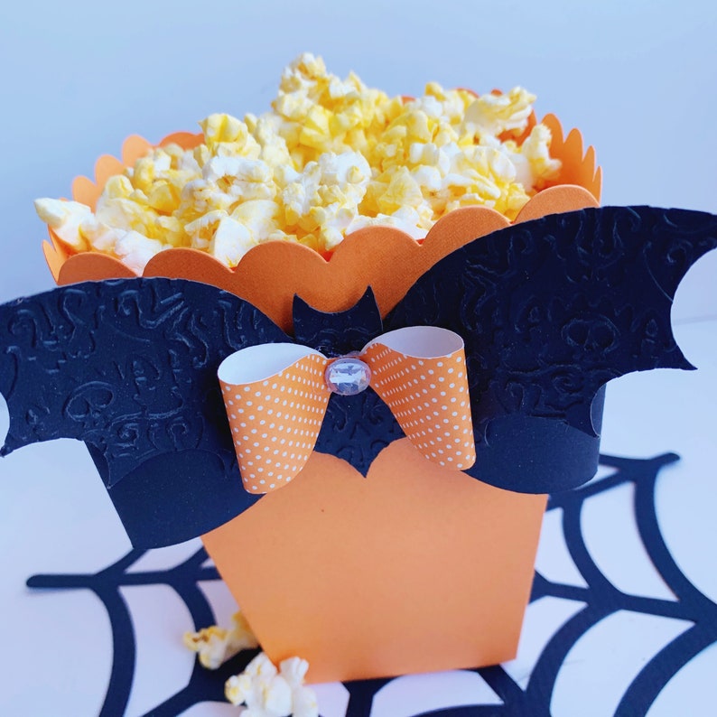 Halloween Party Popcorn Boxes Popcorn Party Decorations Etsy UK