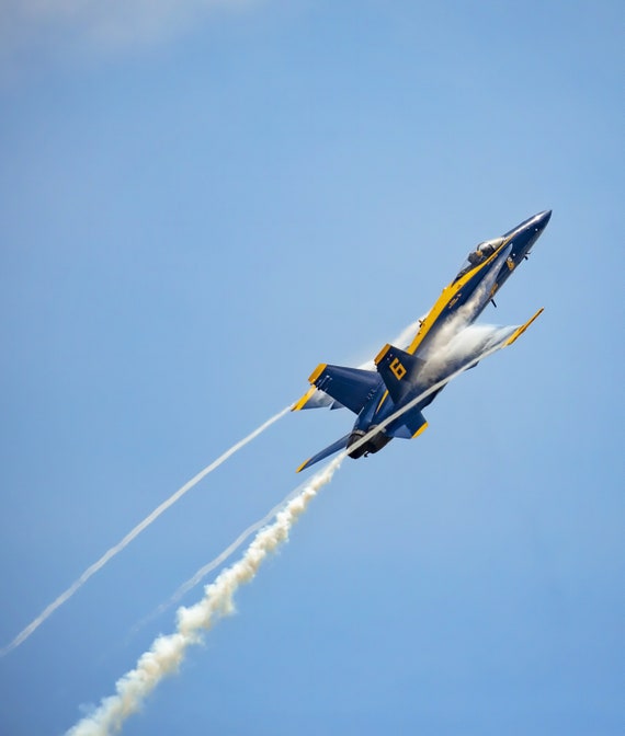 Blue Angel Vapor Trail 2 (Photography)