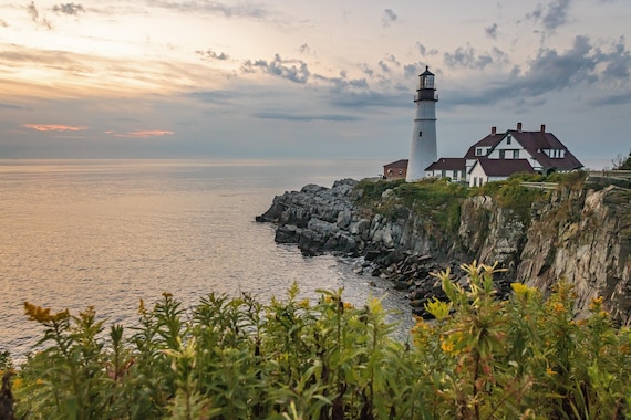 Sunrise at Portland Head