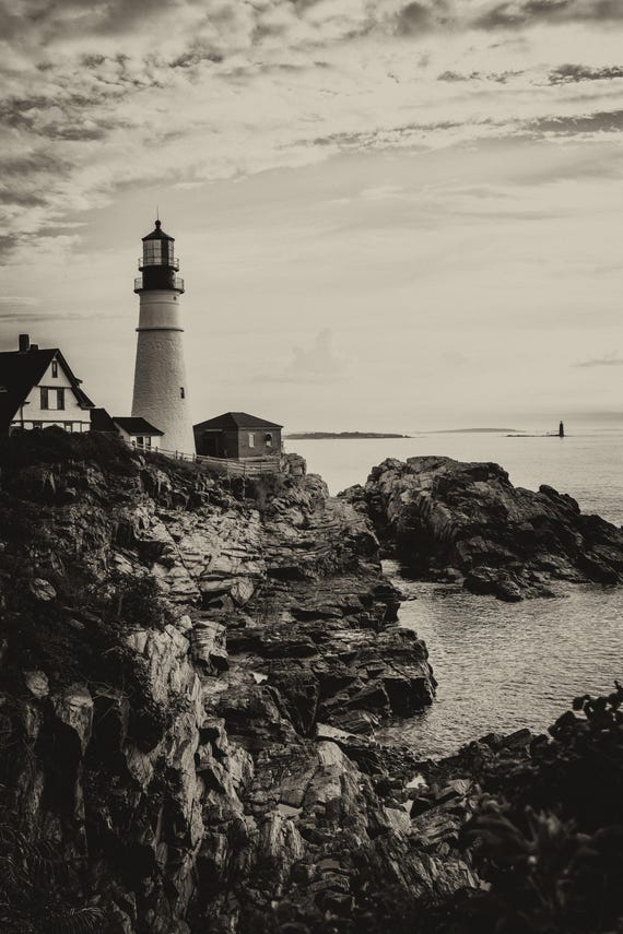 Portland Head BW