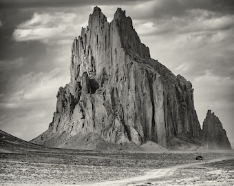 Shiprock BW