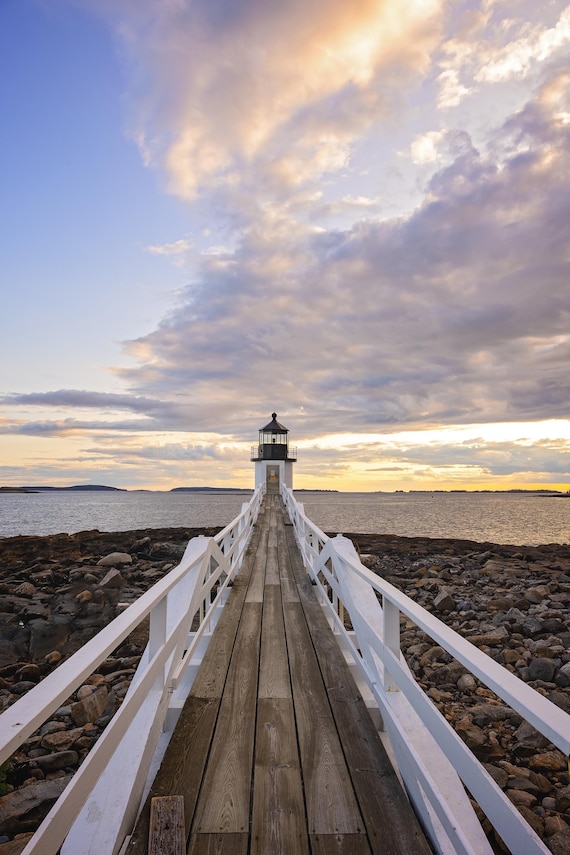 Marshall Point Lighthouse Sunset