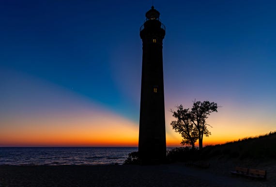 Sunset - Little Sable Lighthouse