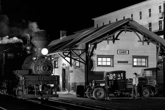 Cass Scenic RR Depot Night