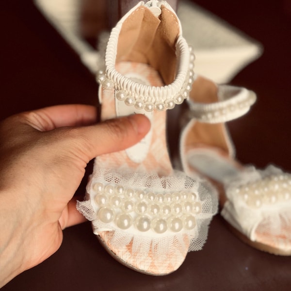 chaussures de mariage pour filles- sandels pour tout-petits- chaussures de mariée- chaussures pour enfants