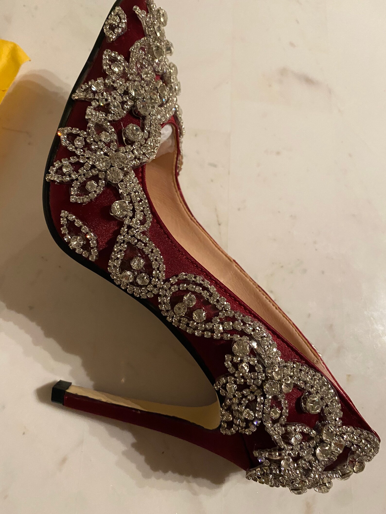 Sabas in Maroon Custom Made Color Shoes Wedding Shoes - Etsy