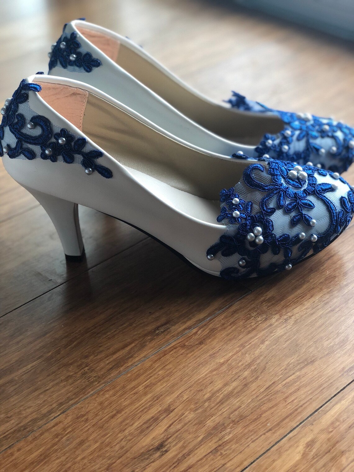coloured bridal shoes
