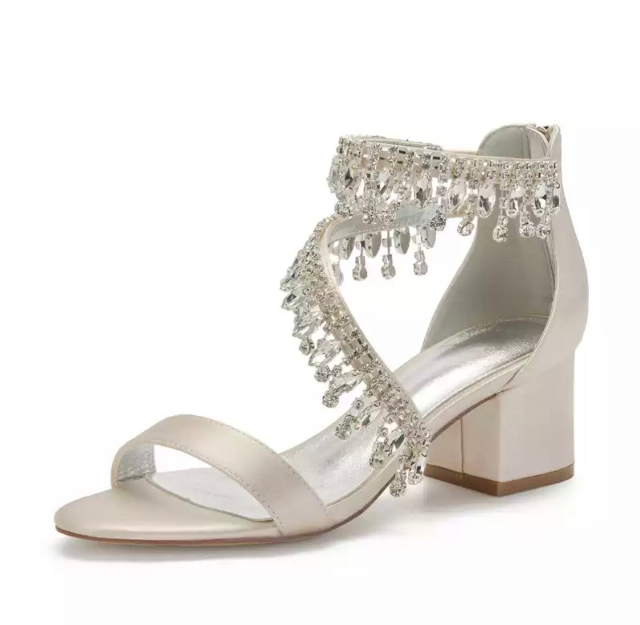 Silver Low Heels - Etsy
