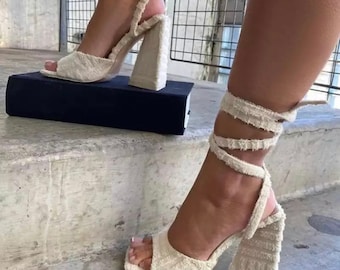 Victorias chunky heels