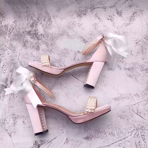 Pearl hotsell pink heels