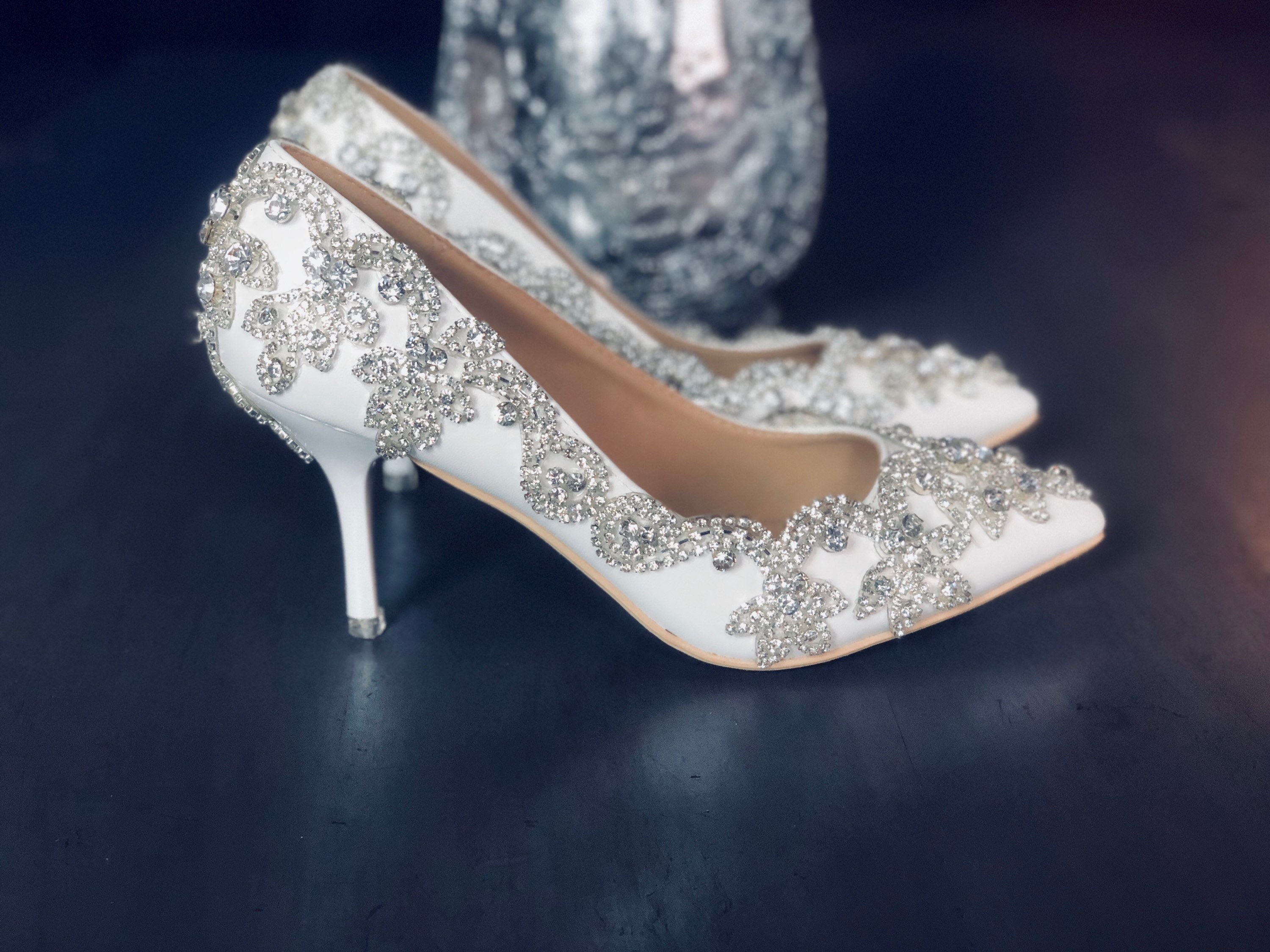 AB Crystal Heels: Luxury Diamond Platform Bridal Pumps For Weddings, Proms,  And Parties Sparkling Mother Of The Bride Wedding Shoes For Bride From  Horse2014, $98.01 | DHgate.Com